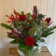 A Christmas Gift Vase