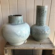 Reactive Jade Ballo Vase set